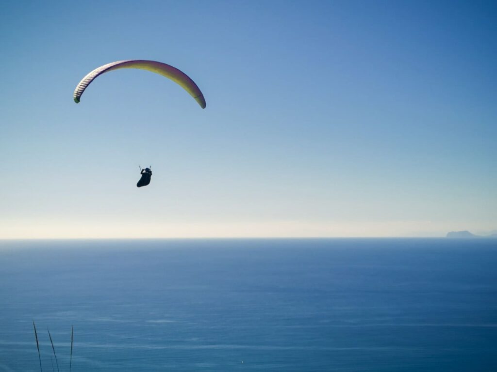 Gleitschirmfliegen Almeria, Gleitschirm Flug über Guinos